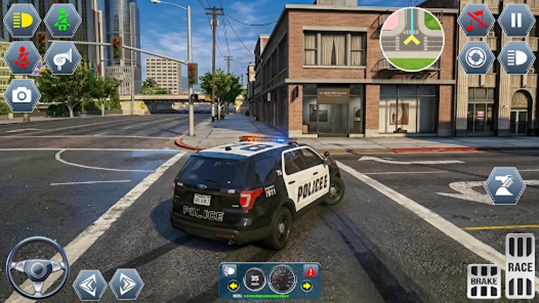 Police Car Game Car Driving screenshot