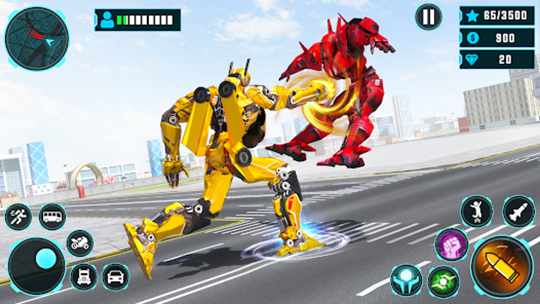 Robot War - Robot Transform 3D Image