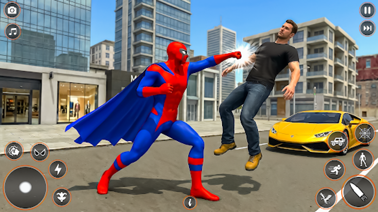 Spider Hero Flying Fight 3D screenshot
