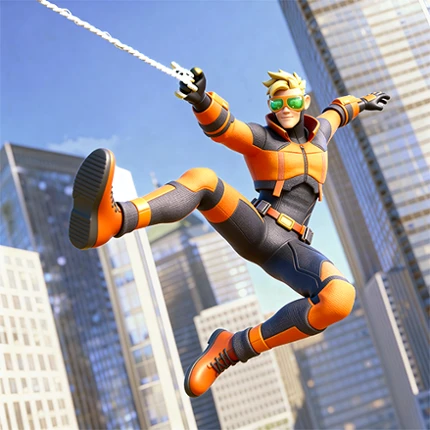 Hero Flying City Simulator Image