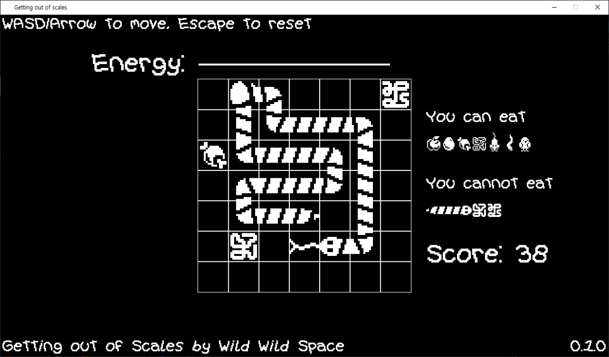 Games like Getting out of Scales