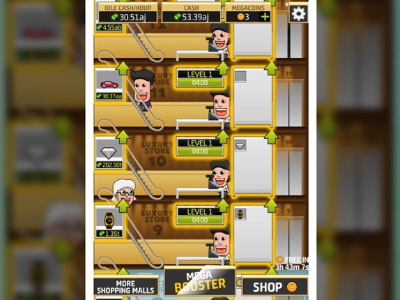 Idle Shopping: The Money Mall screenshot