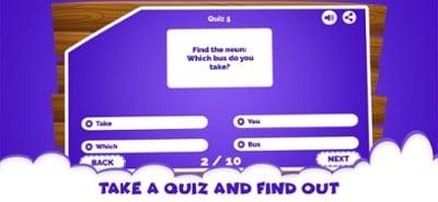 Learn Noun Quiz Games For Kids Image