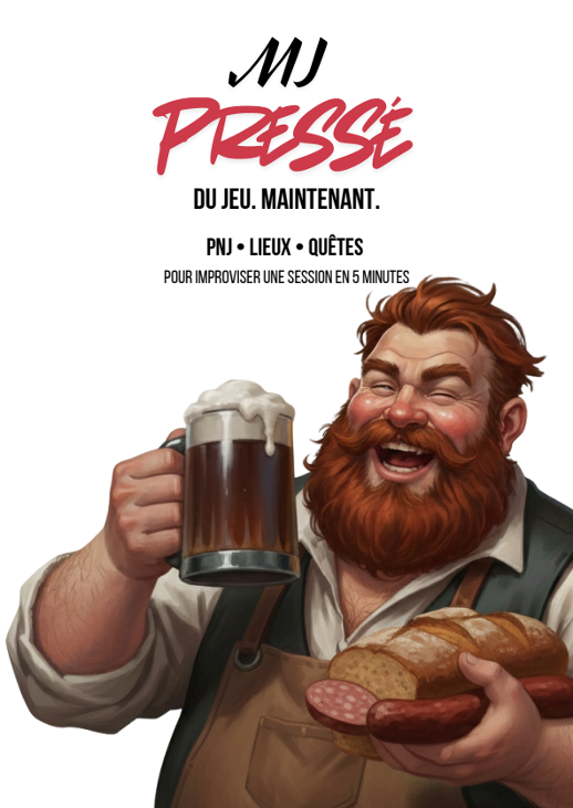 Games like MJ PRESSÉ — PNJ, Lieux & Quêtes pour improviser en 5 minutes