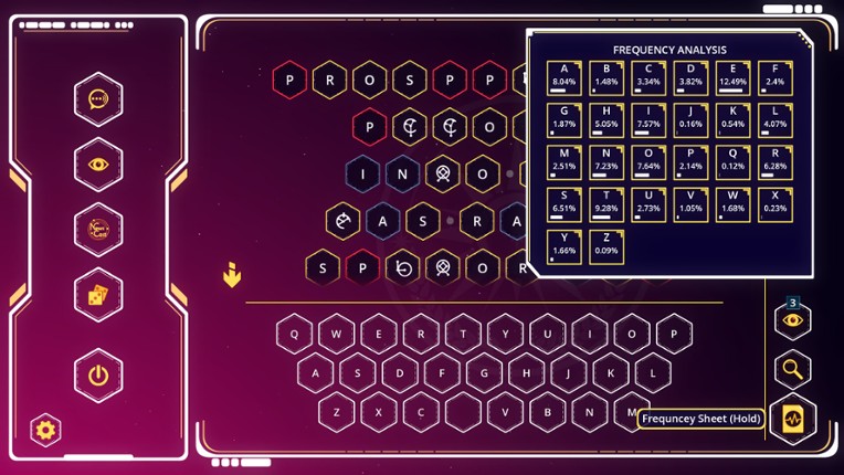 Orbital Abyss: Cipher Division screenshot