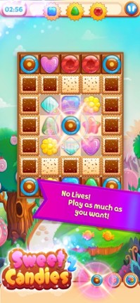 Sweet Candies 2: Match 3 Games screenshot