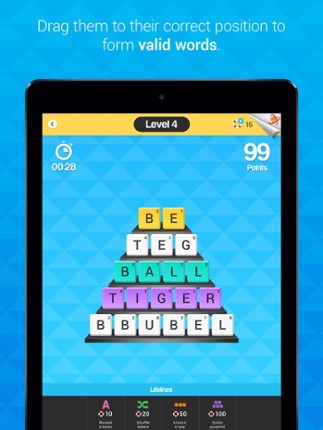 Word Pyramids - The Word Search & Word Puzzles Game ~ Free screenshot