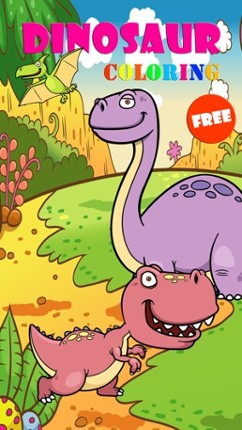 Dinosaur Coloring Book Game For Kids 3 screenshot