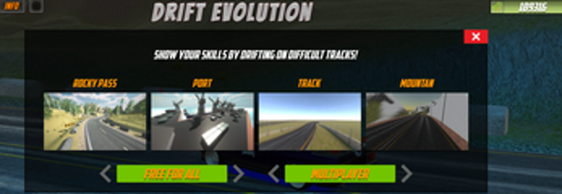 Drift Evoulotion Mobile Image