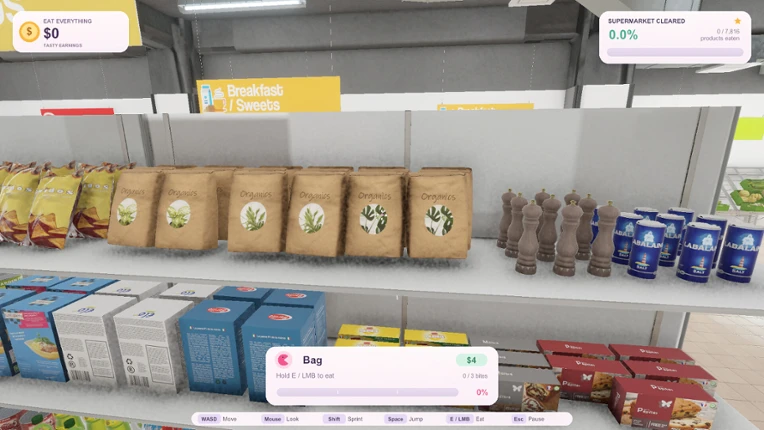 Eat Everything in a Supermarket screenshot