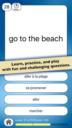 French Vocabulary Practice screenshot
