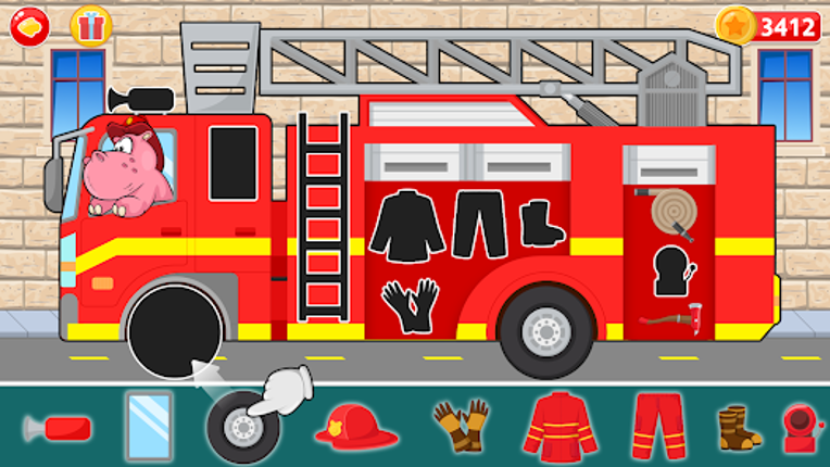 Fireman for Kids - Fire Truck screenshot