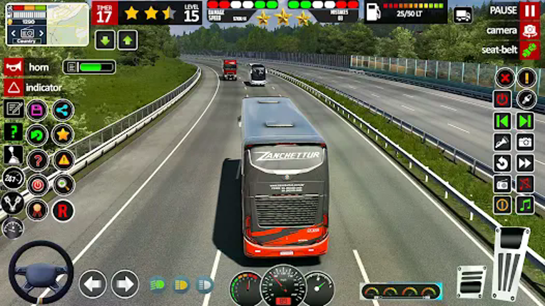 Offroad Bus Driving Bus Sim 3D screenshot