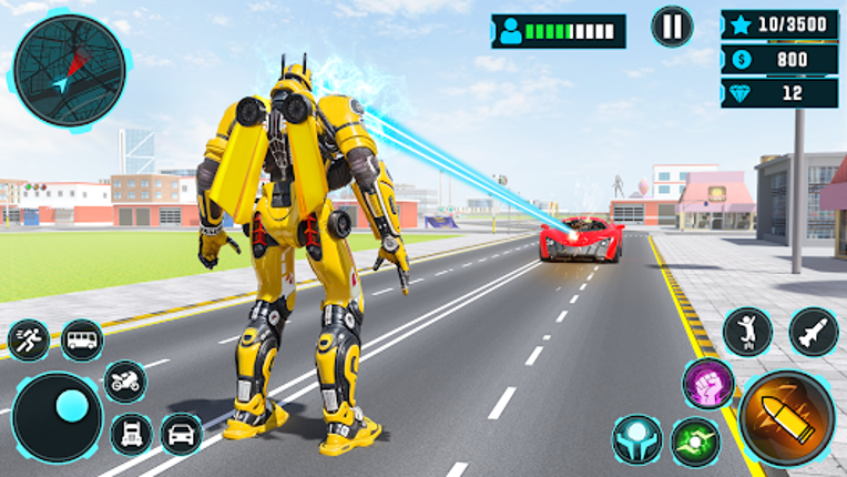 Robot War - Robot Transform 3D Image