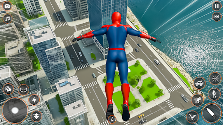 Spider Hero Flying Fight 3D Image
