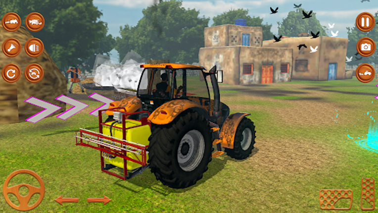 Modern Tractor Farming Games screenshot