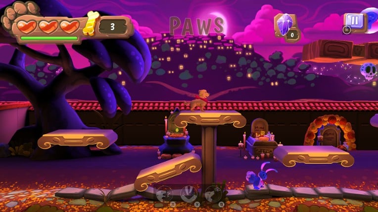 Jumpy Paws - World Adventures screenshot