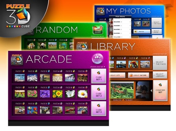 Puzzle 3D Cube Image