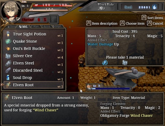 The Shimmering Horizon and Cursed Blacksmith screenshot