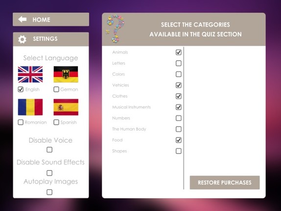 Toddlers Learn! Games For Babies 1-3 years old screenshot