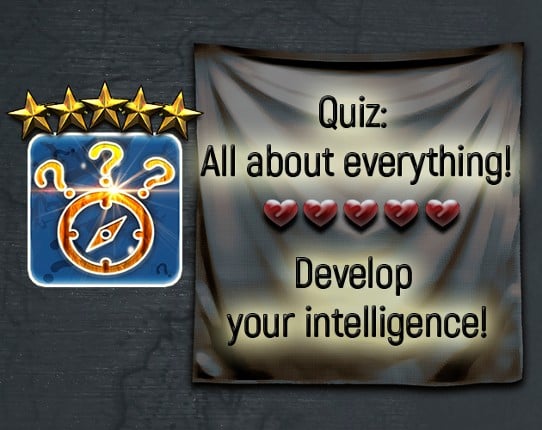 Quiz: All about everything! Game Cover