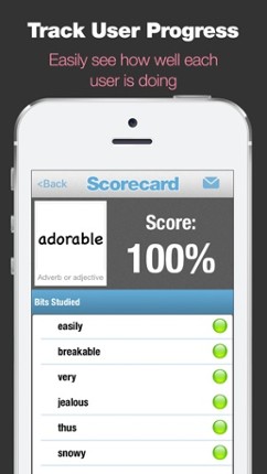 Adverbs - Great Games and Exercises for Learning English Vocabulary by Example screenshot