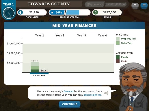 Counties Work screenshot