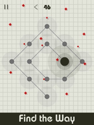 Dots vs Squares - Find the Way screenshot