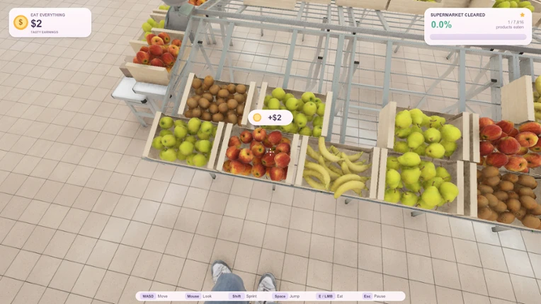 Eat Everything in a Supermarket screenshot