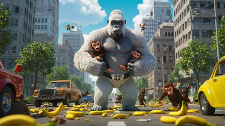 Gorilla vs Apes Fighting Game screenshot