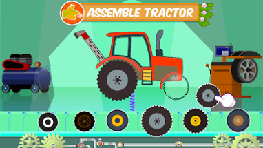 Farm Tractors Dinosaurs Games Image