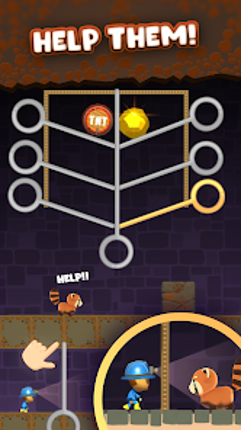 Mine Rescue: Gold Mining Games Image