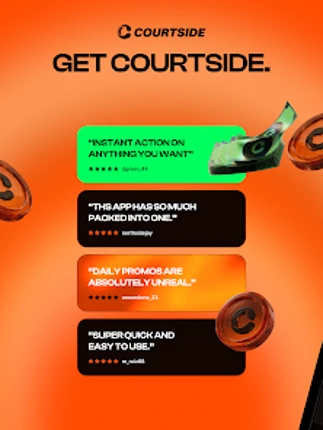 Courtside - Social Sportsbook Image