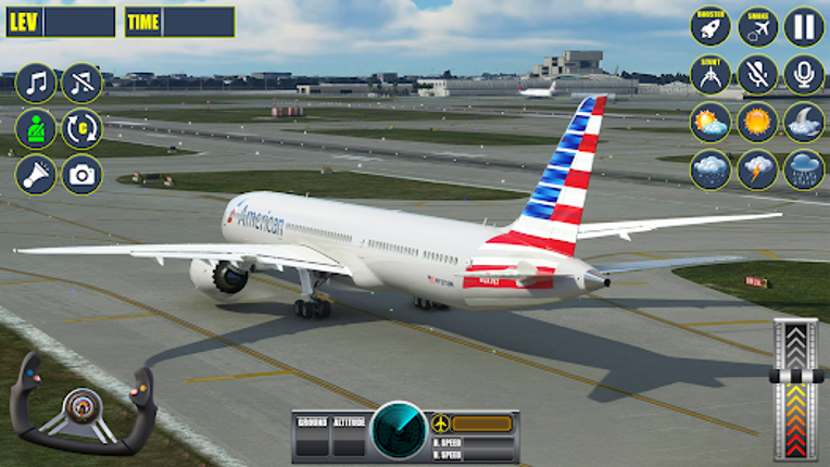 Real Airplane Flying Sim 3D screenshot