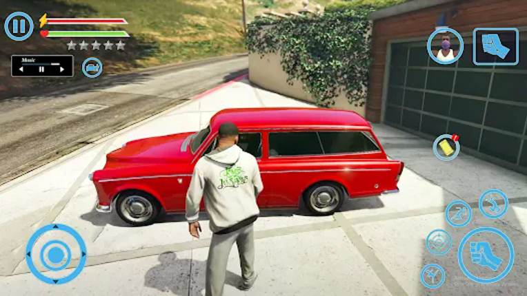 City Gangster Crime Car Games screenshot