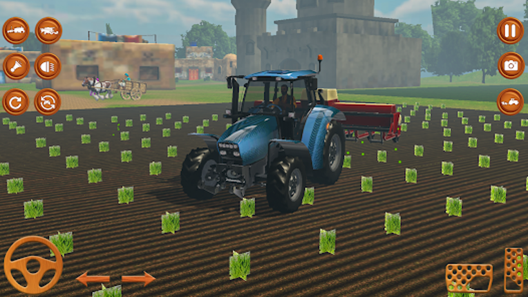 Modern Tractor Farming Games screenshot