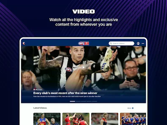AFL Live Official App screenshot