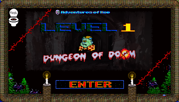 L1.Adventures Of Hoe - Smiffys Dungeon  of Doom Image