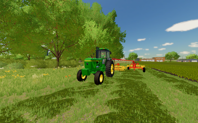 New Holland Side-Delivery Hay Rake Image