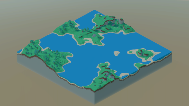 Voxel Terrain Generation Image