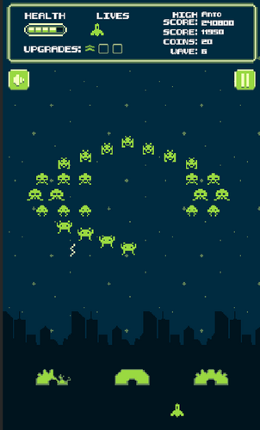 Invaders in Night City screenshot