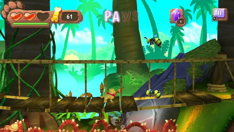 Jumpy Paws - World Adventures screenshot