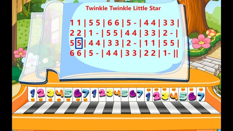 Kindergarten MUSIC - BABY PIANO screenshot