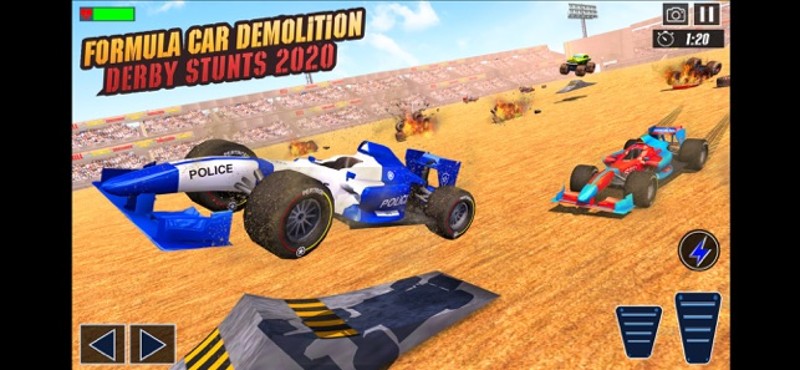 Police Formula Car Derby Games Image