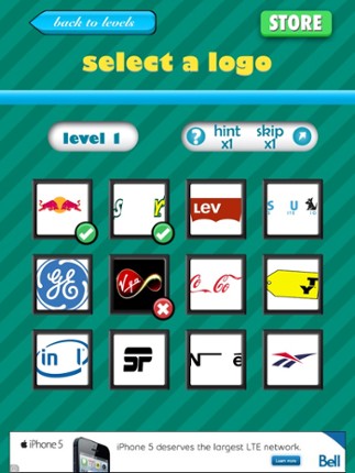 QuizCraze Logo Mania - a color quiz game to guess what's that pop food &amp; brand icon! screenshot
