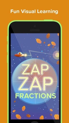 Zap Zap Fractions : Virtual Fraction Tutor screenshot