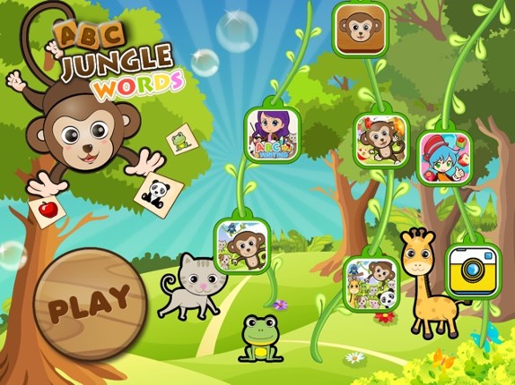 ABC Jungle Words for preschoolers, babies, kids, learn English screenshot