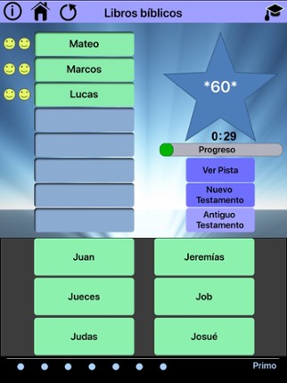 Aprenda Libros de la Biblia screenshot
