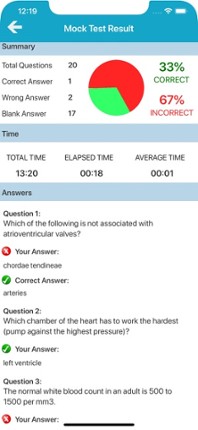 Cardiovascular System Quizzes screenshot
