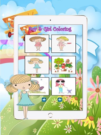 Cartoon Kid color easy kid games 4 yr old girls screenshot
